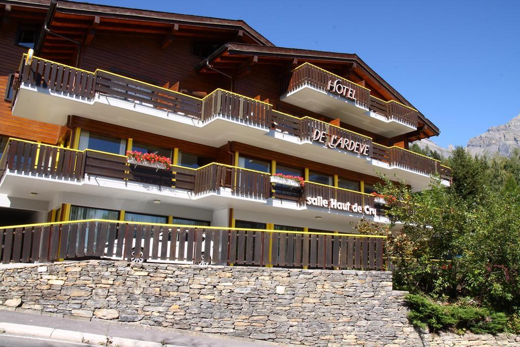 Hostellerie de l'Ardève Ovronnaz Extérieur photo