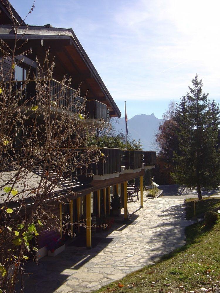 Hostellerie de l'Ardève Ovronnaz Extérieur photo