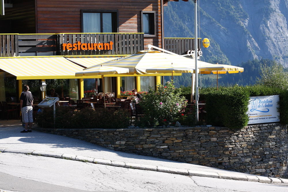 Hostellerie de l'Ardève Ovronnaz Extérieur photo